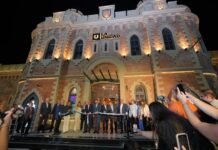 A días del traspaso de mando, Gustavo Valdés inauguró La Unidad