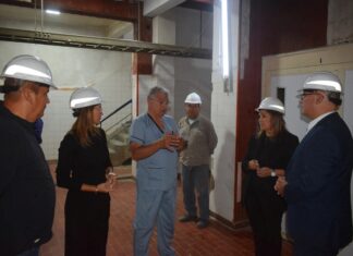 Avanzan obras claves de saneamiento y nuevos ascensores de alta tecnología del Hospital Escuela